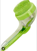 StoreXora™ Pet Bath Brush with shampoo Dispenser